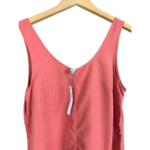 Asos Design Sleeveless Jumpsuit Boilersuit Rust Orange size 4 NWT - Picture 5 of 7